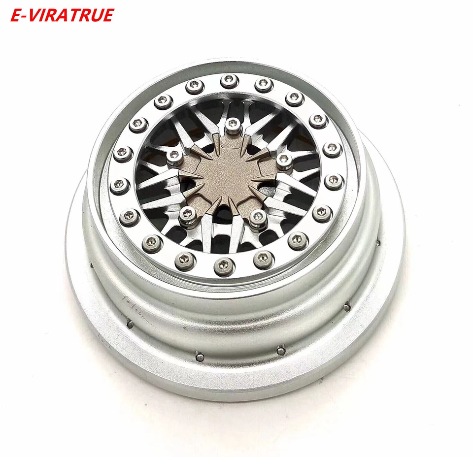 E-VIRATRUE Aluminum Wheel For ARRMA MOJAVE 6S/FIRETEAM 6S 1/7&SENTON 1/10  1pcs - Image 1 of 1