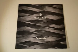 MASERATI LEVANTE Sales Specification Brochure (USA) 2018 NEW 8 pages Very Nice! - Picture 1 of 10