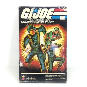 Vintage 1982 Hasbro G.I. Joe A Real American Hero Colorforms Play Set Used Boxed - Picture 1 of 14