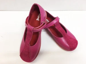 New Pazitos Children's Big Girl's Fushia Suede Maryjanes Leather Shoes - Picture 1 of 1