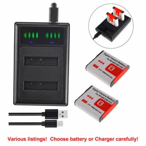 NP-BG1 Type G Lithium Ion Battery /USB Charger for Sony W Series DSLR Camera - Picture 1 of 26