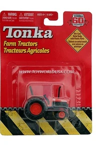 2007 Tonka 60th Anniversary Farm Tractors Orange with Orange Wheels - Picture 1 of 2