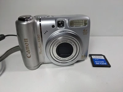 Compact Numérique CANON PowerShot  A580 - 8MP - Photo 1/4