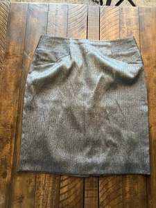 Anne Klein Damengröße 8P grau 21 Zoll Bleistiftrock - Bild 1 von 6