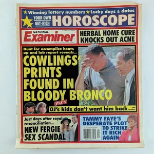National Examiner, October 31 1995 - Al Cowlings, OJ Simpson, Fergie & Andrew - Foto 1 di 8