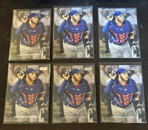 VICTOR CARATINI 2018 Topps Stadium Club Rookie #114 Lot x 6 Cubs /Astros RC - Picture 1 of 2