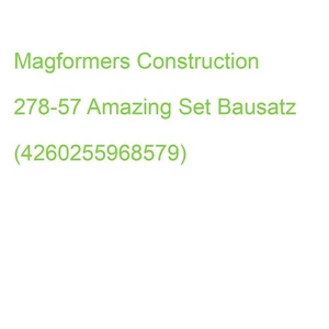 Magformers Construction 278-57 Amazing Set Bausatz (4260255968579) - Bild 1 von 2