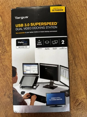 Targus ACP70EU USB 3.0 Dual Video Docking Station - Bild 1 von 4