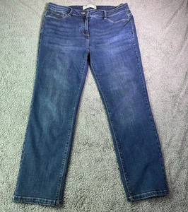 Next Blue Jeans UK 18 Slim Mid Rise Power Stretch Denim Classic Fit sehr guter Zustand - Bild 1 von 12