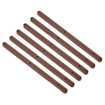 Schubladenschienen 6x 300mm für Schubladenführungen (Braun) - Bild 1 von 4