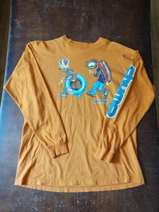 VINTAGE CHUMP SAVVY LARGE Y2K LONG SLEEVE SKATEBOARD SHIRT TRAU & LOEVNER - Picture 1 of 4