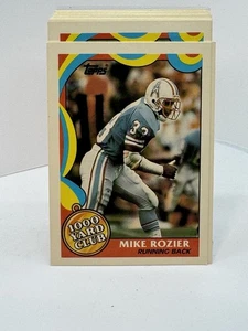 Lot 31 Of 1989 Topps Football Cards 1000 Yard Club Cards “Read Description!!!” - Picture 1 of 2