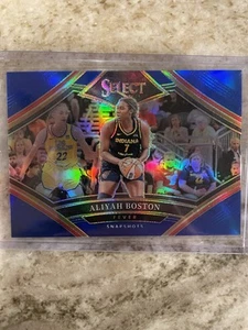 2024 WNBA Select Aliyah Boston Snapshot Blue #2 Indiana Fever /49 SSP Hot!!! - Picture 1 of 2
