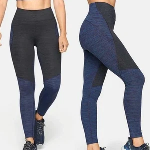 Outdoor Voices Techsweat-Leggings Damen dunkelblau & anthrazitgrau Größe Small - Bild 1 von 11