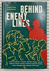 World War II Behind Enemy Lines Secret Missions Hardcover DJ 1st Edition 322p - Picture 1 of 7