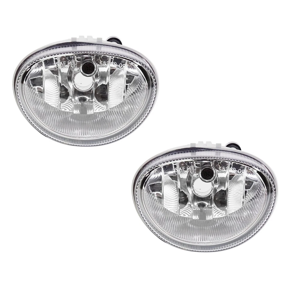 Fog Driving Lights Lamps Pair Set Kit LH & RH for Dodge Caravan Concorde LHS T&C - Image 1 of 4