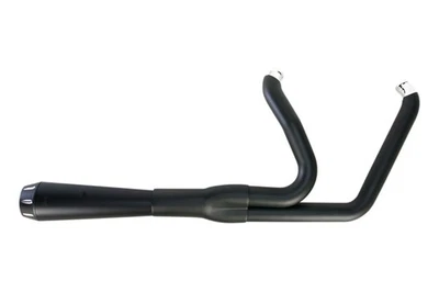 Bassani Road Rage Short 21" Megaphone Black 2-into-1 Exhaust System (1FXR2B) Foto 1 de 2
