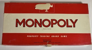 Juego de Mesa Monopoly 1961 Completamente Completo Piezas Originales Waddington's - Imagen 1 de 8