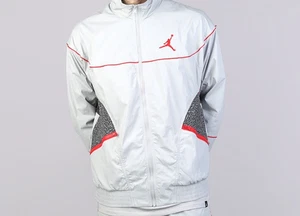 Air Jordan 3 Vault Elephant Print Warm Jacket Men 3XL Cement Grey JumpMan Logo - Picture 1 of 13