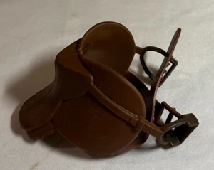 Silla de montar para caballo para muñeca - marrón - Marchon 1988 - Imagen 1 de 2