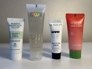 OUAI Body Cleanser Wash TonyMoly Nue Co Badesco Scrub 0.3-1oz Travel Size Minis - Bild 1 von 7