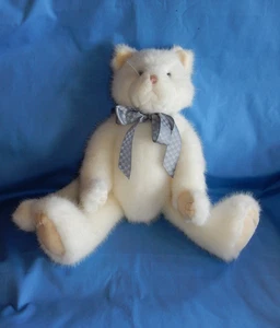 Boyd's Bears Prinzessin Pussytoes Plüsch weiße Katze im Ruhestand - Bild 1 von 8