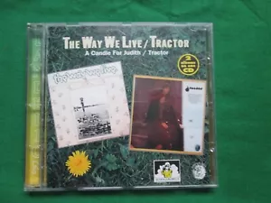 THE WAY WE LIVE - A CANDLE FOR JUDITH / TRACTOR - SELF TITLED - SEECD 409 - CD - Bild 1 von 2