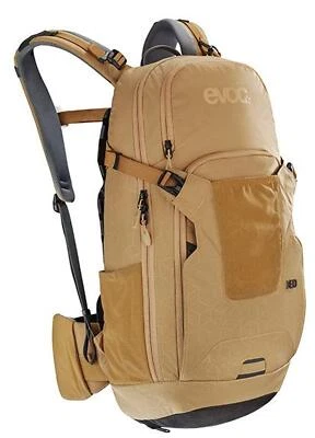Paquete protector Evoc NEO 16L dorado L/XL con escudo aéreo integrado Foto 1 de 3