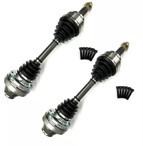 2 New Front CV Axles Fit Q7, Touareg, Cayenne With 3.0L, 3.2L or 3.6L Engine - Foto 1 di 4