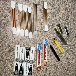 Lot 11 Leads Short Long Red Pentel Scripto Black Leads Sheafer .046” .7mm - Picture 1 of 3