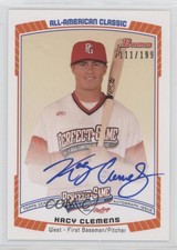 2013 Bowman Draft Perfect Game All-American Auto /199 Kacy Clemens #PG-KC Auto