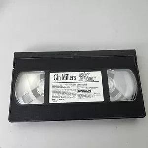 Gin Miller's New Body Workout (VHS 1993) NO CASE - Picture 1 of 3