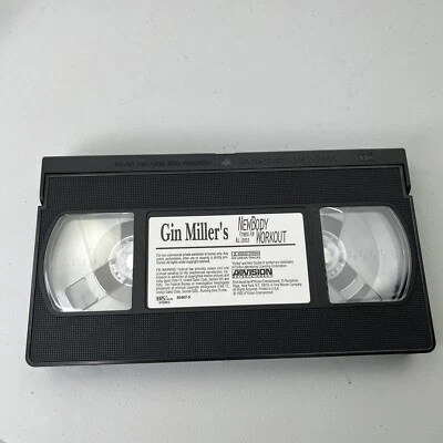 Gin Miller's New Body Workout (VHS 1993) NO CASE - Image 1 of 3