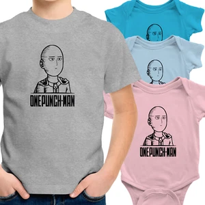 Toddler Kids Youth Tee T-Shirt Baby Bodysuit Gift One-Punch Man Saitama Anime - Picture 1 of 28