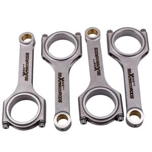 4 Pcs Bielle For VW Passat Golf Gti 1.8T 225 2.0 16V 20V 144mm Con Rods Rod ARP - Picture 1 of 12