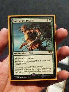 SONG OF THE DRYADS Commander 2014 MTG Green Enchantment NM - Picture 1 of 1