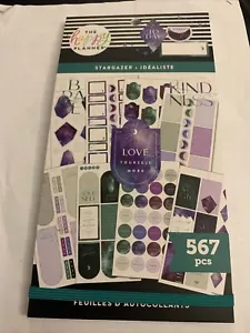 The Happy Planner "STARGAZER” AMONG THE STARS Value Pack Stickers 567 Pcs NEW - Picture 1 of 3