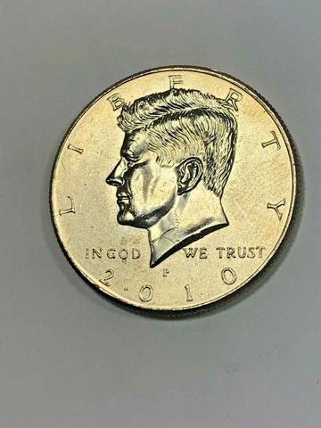 2010-P Kennedy Clad Half Dollar Cover