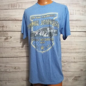 Camiseta Jimmie Johnson Para Hombre L Azul Lowes Racing Nascar Hendrick Motorsports Nueva Con Etiquetas - Imagen 1 de 9
