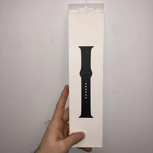 Apple Watch series 5 44mm Black Sport Band NEW OPEN BOX Original - Picture 1 of 3