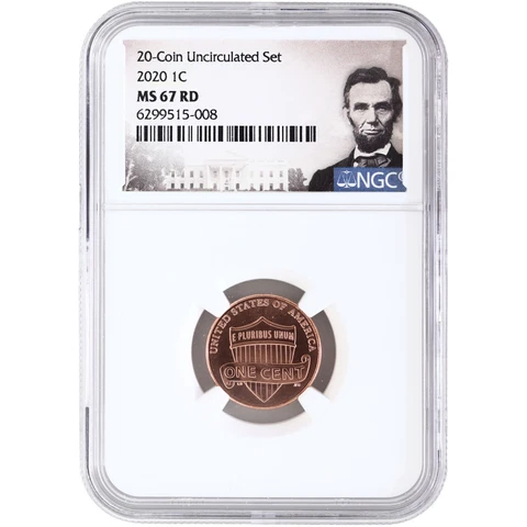 2020 (P) Lincoln Shield Cent NGC MS67RD Cover