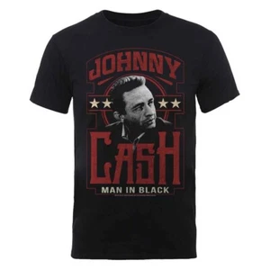 Camiseta Johnny Cash Hombre de Negro Nueva Oficial - Imagen 1 de 4