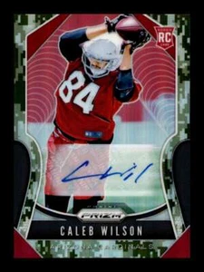 Caleb Wilson /25 Camo Prizm Auto Rookie RC SP #367 2018 Panini Prizm - Picture 1 of 2