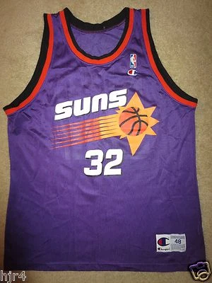 Camiseta Jason Kidd #32 Phoenix Suns Champion púrpura de la NBA 48 XL  Foto 1 de 3