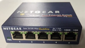 NETGEAR ProSafe (FS105) 5-Ports External Switch - Picture 1 of 4