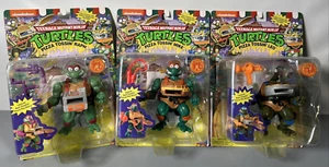 Teenage Mutant Ninja Turtles TMNT Pizza Tossin' Figur LOT OF 3 LEO MIKE RAPH - Bild 1 von 10