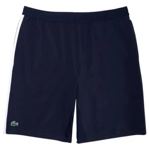 Pantalones Cortos de Golf Lacoste X Novak Djokovic Transpirables Elastizados GH9542 AZUL MARINO/BLANCO PEQUEÑOS - Imagen 1 de 1