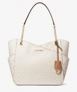 Nuovo con etichette. MICHAEL KORS Jet Set borsa a tracolla grande logo - Foto 1 di 4