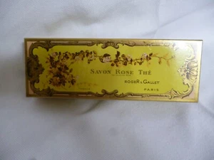 Roger Gallet Luxusseife Savon Rose Thé 3 Seifen Originalpackung - Picture 1 of 2