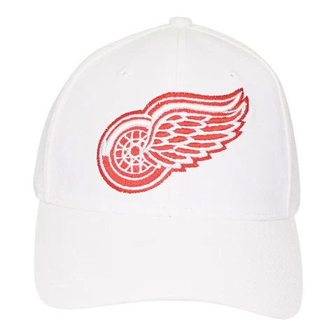 Detroit Red Wings NHL adidas Unisex Whtie Structured Flex Hat Cover